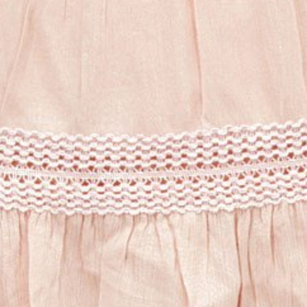 NEW Boho Kids Blush Lace Infant Dress - Picture 5 of 6
